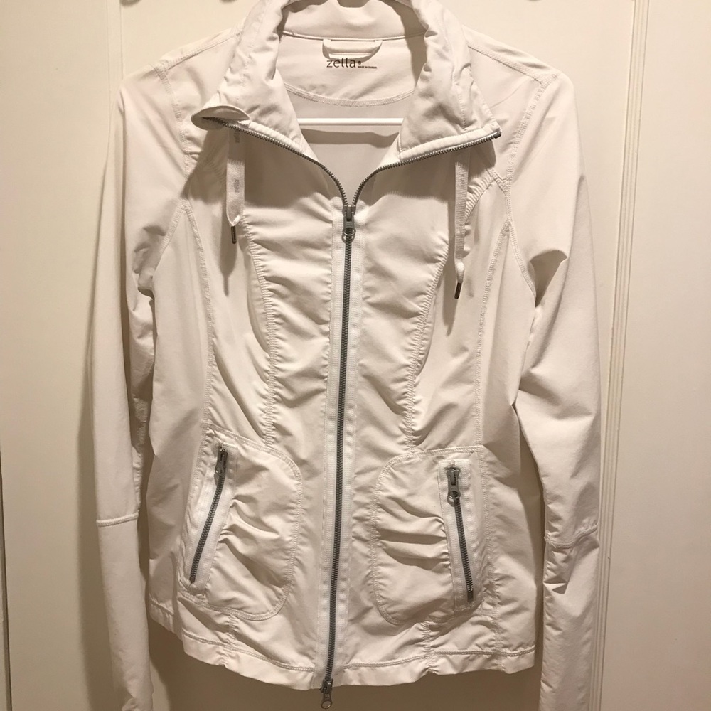White Zella Jacket